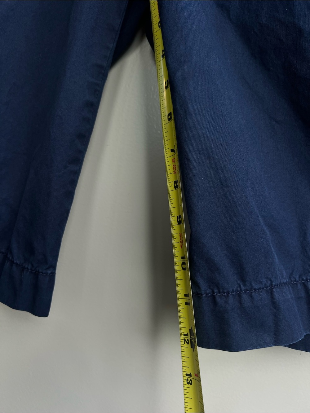 J.Crew 4 Vintage Y2K Navy Chino Classic Coastal Bermuda Shorts City Preppy Chic - Picture 10 of 10